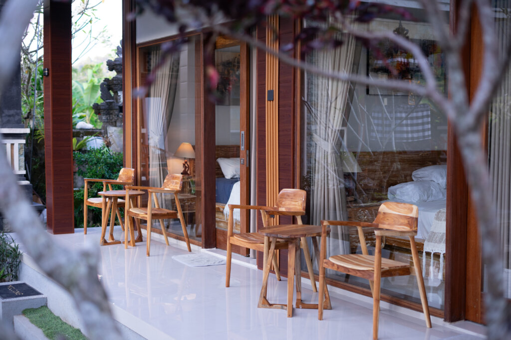 the kubu bali view teras