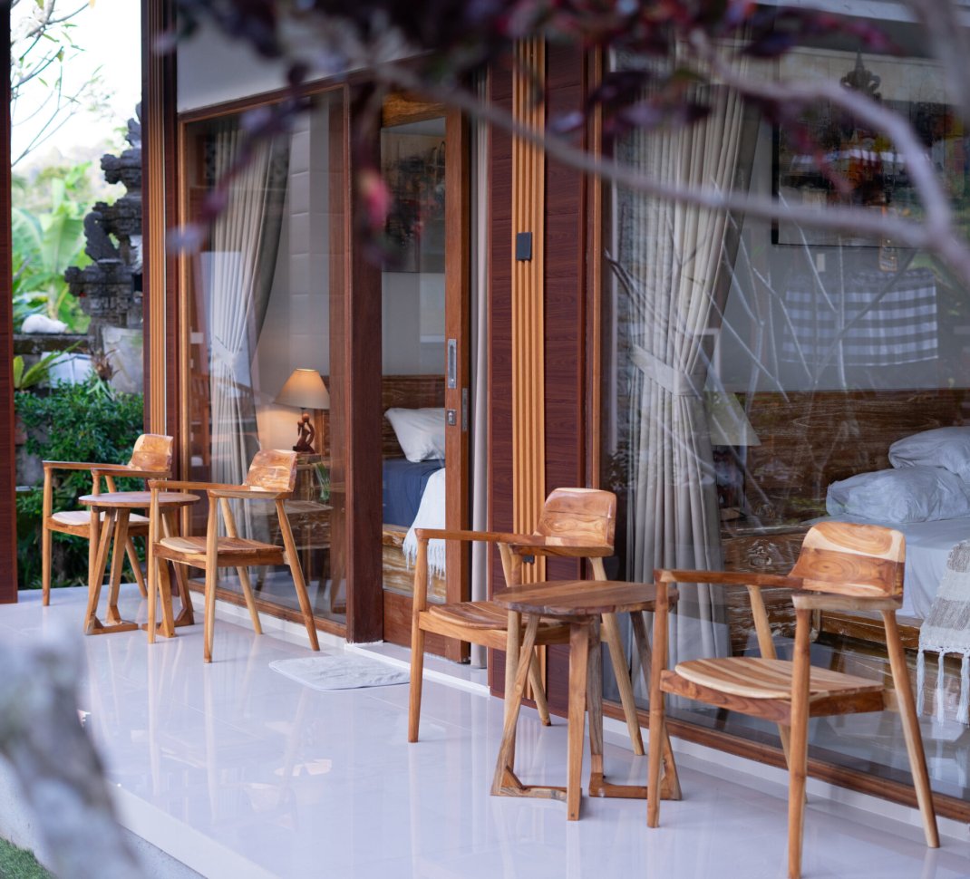 the kubu bali view teras