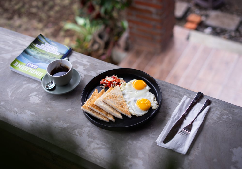 fried egg breakfast