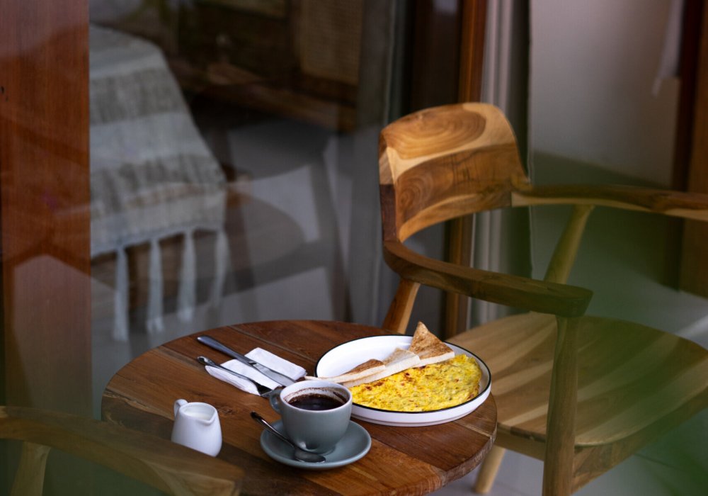 Omellete for breakfast
